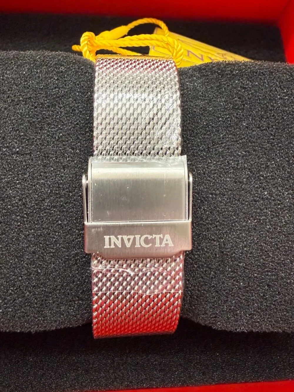 $229 Invicta Maylan Mens Silver Dial 38mm Steel Quartz Watch 48972 NIB